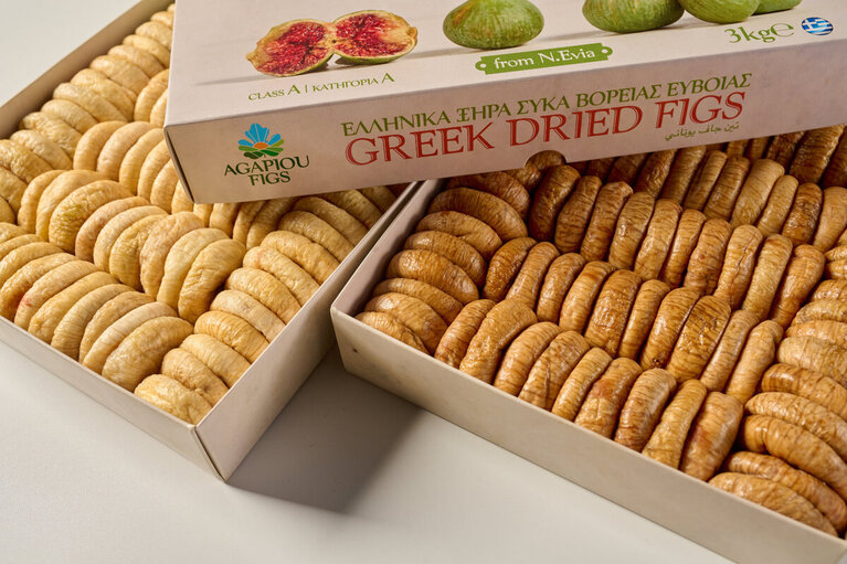 Συσκευασία 3kg αποξηραμένα λευκά και φυσικά σύκα thumb